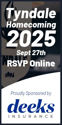 Tyndale Homecoming 2025 RSVP